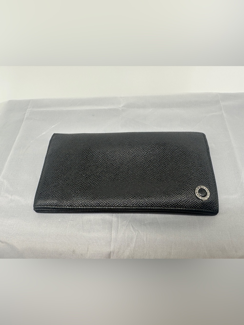Bvlgari Long Wallet Bvlgari Bulgari Bifold Long Wallet Grain leather